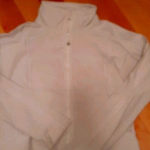 Lulu full zip warm up sweater/jacket